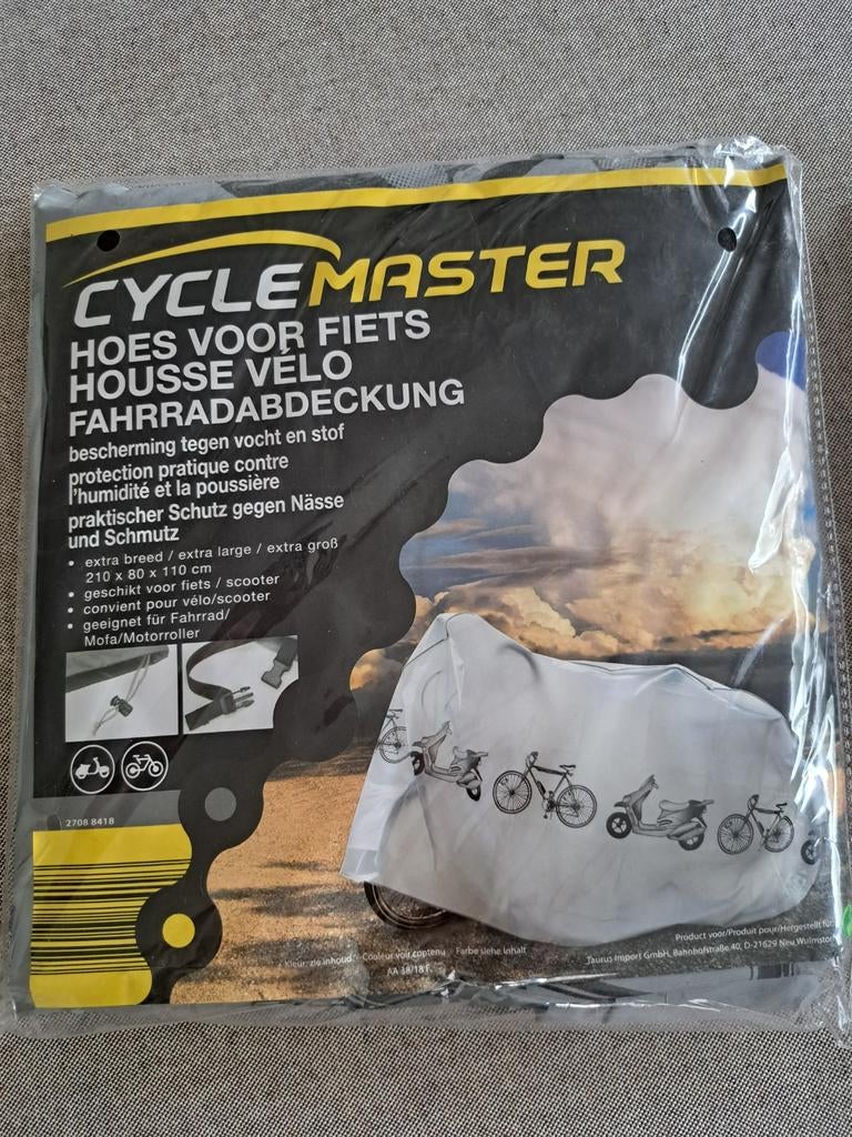 Hoes voor fiets Cycle Master  NIEUW, Fietsen en Brommers, Fietsaccessoires | Overige Fietsaccessoires, Ophalen, Nieuw