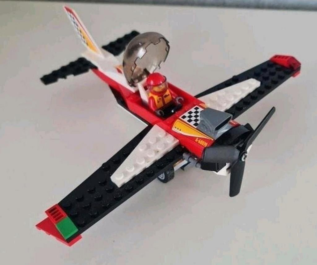 Lego stuntvliegtuig met piloot, Enlèvement ou Envoi, Minifigurine, Lego, City