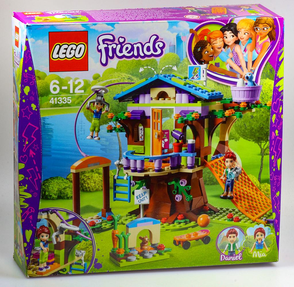 Lego Friends 41335 “Mia’s boomhut” - volledige set, Ophalen, Gebruikt, Friends, Lego