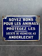 Plaque émaillée Veeweyde, Enlèvement ou Envoi, Utilisé, Panneau publicitaire