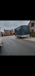 Hulco medax 2 3000kg 4mx2m met huif, Auto diversen, Aanhangers en Bagagewagens, Ophalen