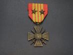 Franse Croix de Guerre 1939-1940 Vichy, Ophalen of Verzenden, Overige soorten, Lintje, Medaille of Wings
