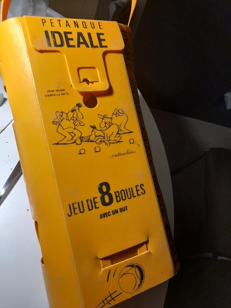 Petanque ballen, Enlèvement