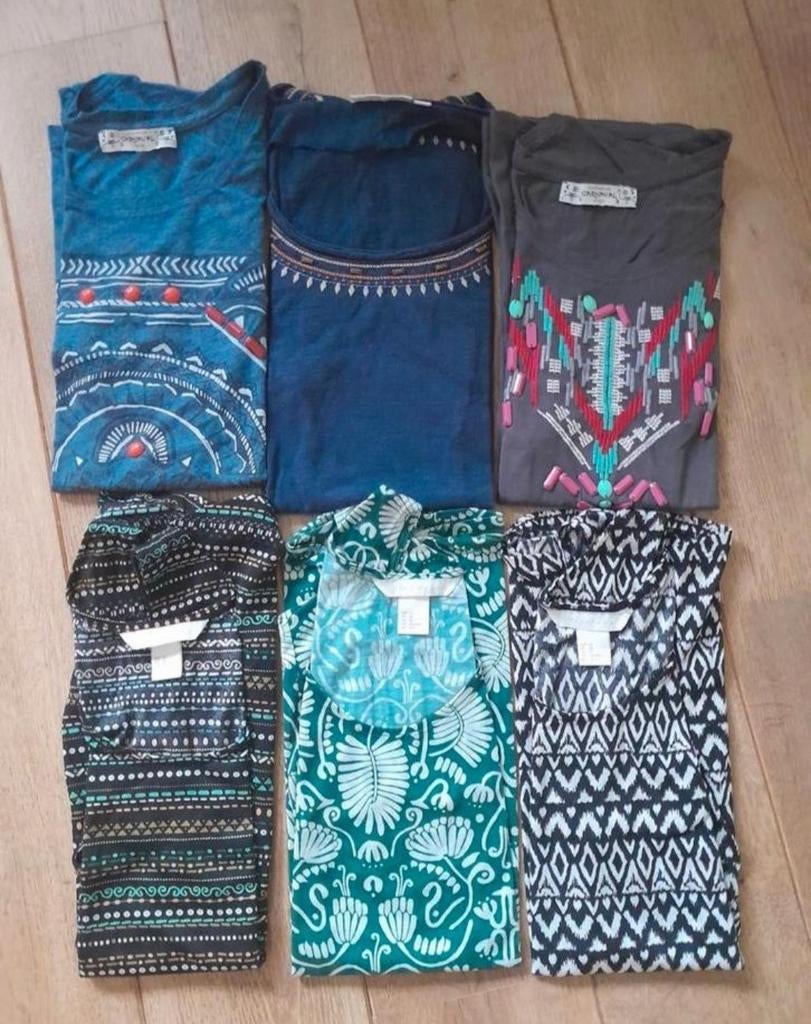 Pakket t-shirts maat XS, Enlèvement, Taille 34 (XS) ou plus petite