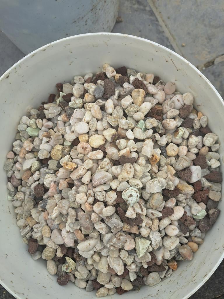 Vijver filter steentjes  met lava, Tuin en Terras, Ophalen