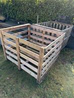 1 houten palletbox 100x120x90cm, Doe-het-zelf en Bouw, Kratten en Dozen, Ophalen, Gebruikt, 100 cm of meer, 60 cm of meer