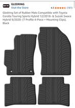Gledring set tapis de caoutchouc Corolla, Enlèvement ou Envoi, Comme neuf