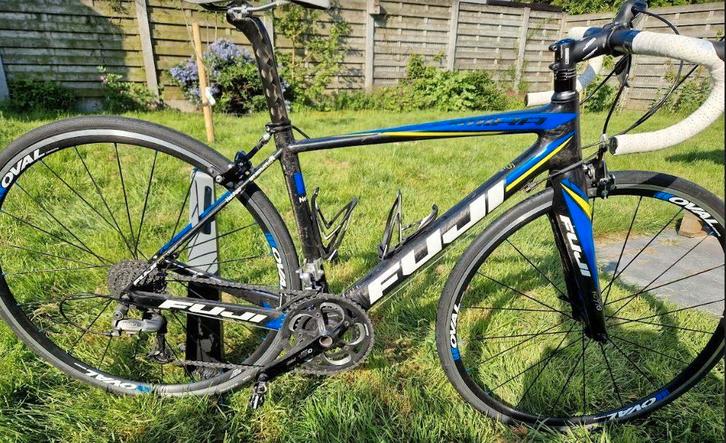 racefiets Fuji, Fietsen en Brommers, Fietsen | Racefietsen, Gebruikt, Overige merken, 10 tot 15 versnellingen, Carbon, Ophalen