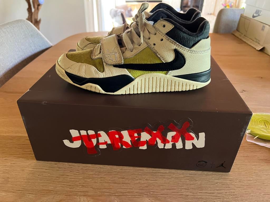 Nike Air Jordan Jumpan Jack cactus green black, Ophalen of Verzenden, Zo goed als nieuw, Sneakers