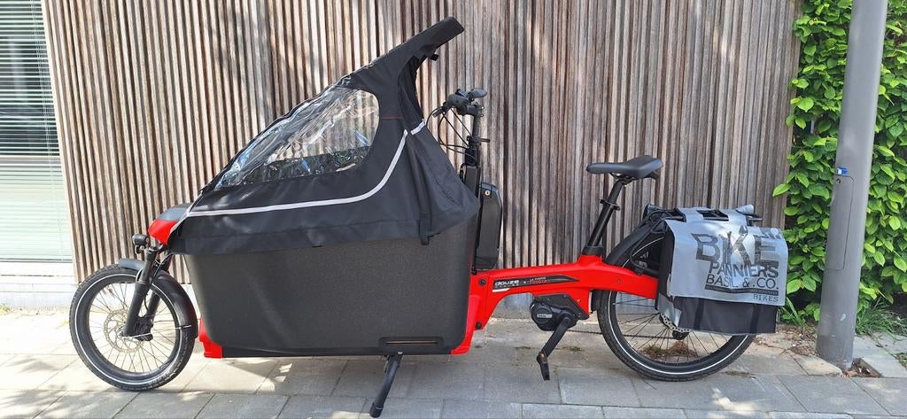 Bakfiets douze nieuwstaat(garantie), Ophalen of Verzenden, 2 kinderen, Huif