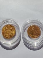 Deux pièces d'or, Postzegels en Munten, Munten | België, Ophalen of Verzenden, Goud, Goud