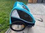 Remorque à vélo pour enfants VEELAR SPORT, bleue, Vélos & Vélomoteurs, Comme neuf, Enlèvement, Remorque pour enfant, Onbekend