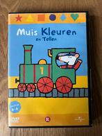 DVD Muis kleuren en tellen, Alle leeftijden, Ophalen of Verzenden, Zo goed als nieuw, Tekenfilm