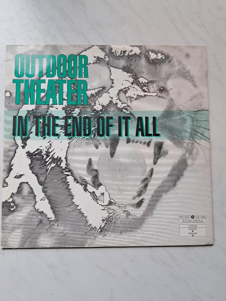 Outdoor Theater ‎: InThe End Of It All (12") techno synthpop, Ophalen of Verzenden