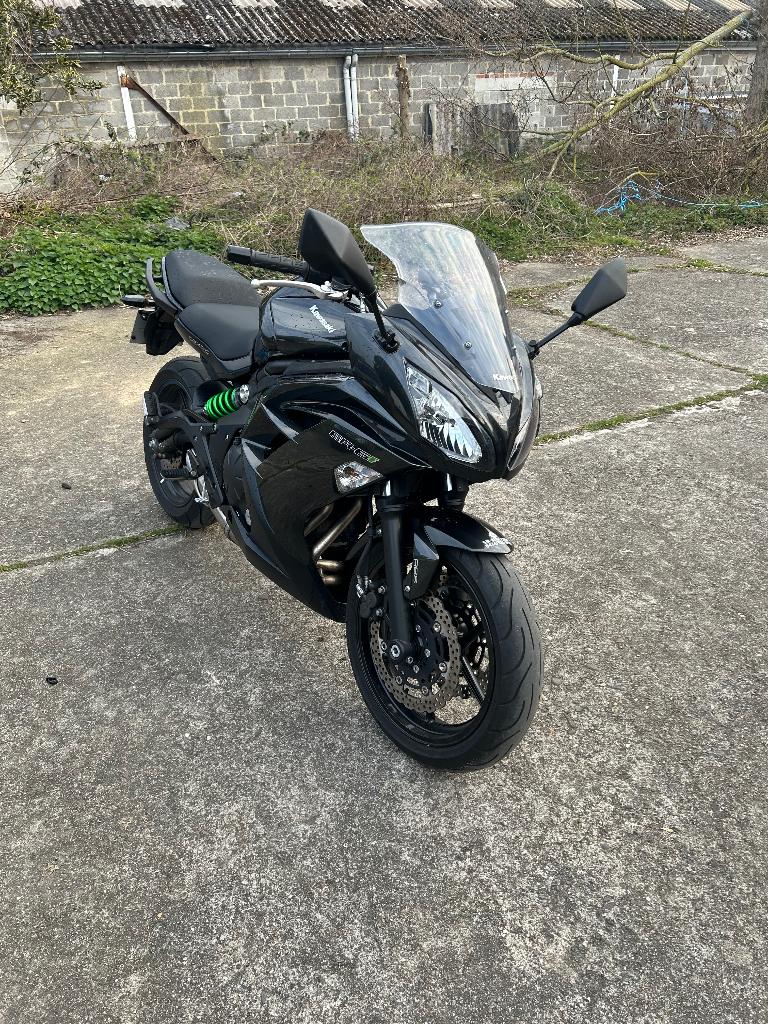 Kawasaki ER6f, 2 cilinders, Gebruikt, Particulier, Meer dan 35 kW