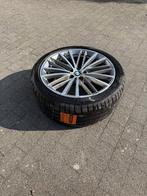 Bandenset op velg 19" BMW, Autos : Pièces & Accessoires, Pneus & Jantes, Véhicule de tourisme, Pneu(s), Utilisé, Pneus été