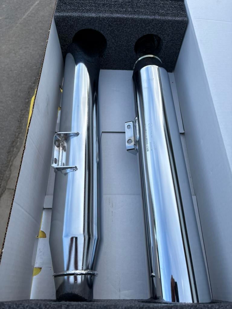 Harley Davidson OEM uitlaten perfect, Motoren, Ophalen of Verzenden, Gebruikt