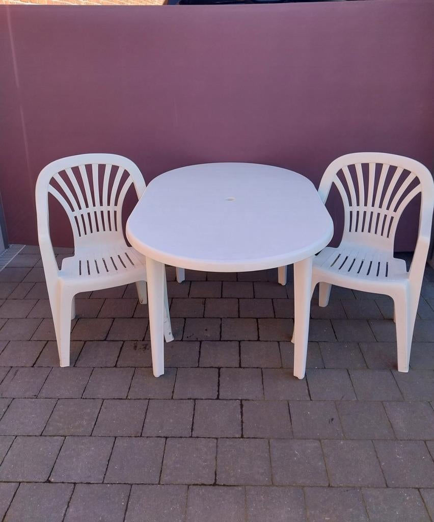 Tuinset, Ophalen, Zo goed als nieuw, Kunststof, Tuinset