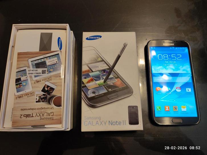 Samsung galaxy Note 2 - zeer goede staat!! Compleet in doos, Telecommunicatie, Mobiele telefoons | Samsung, Zo goed als nieuw