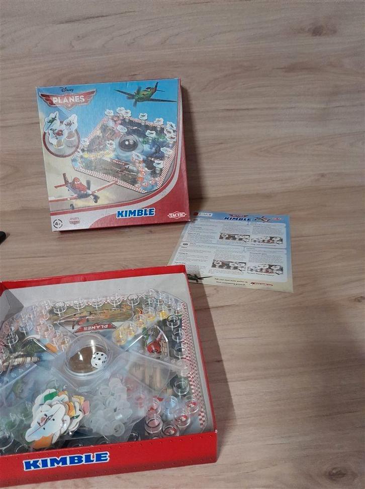 Disney planes kimble - mens erger je niet - s1751, Hobby en Vrije tijd, Gezelschapsspellen | Bordspellen, Zo goed als nieuw, Verzenden
