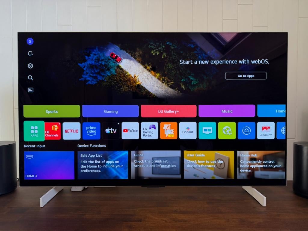 LG OLED 42" C2 (OLED42C29LB), Ophalen, Zo goed als nieuw, 100 cm of meer, 4k (UHD)