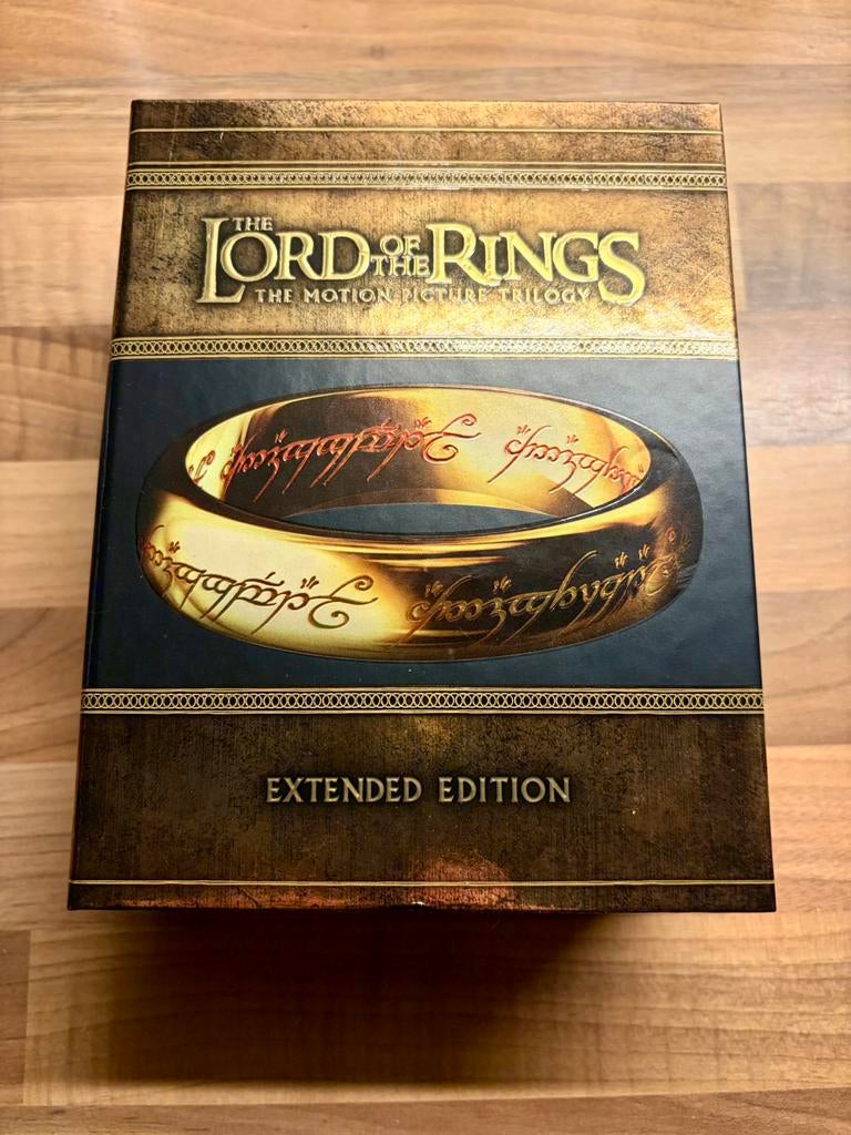 Lord of the Rings Trilogy - Extended Edition Blu-ray geen 4k, Ophalen, Zo goed als nieuw, Boxset