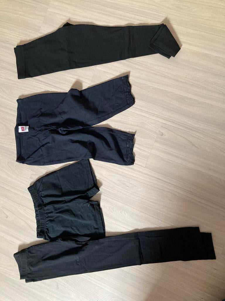 Verschillende meisjesleggings maat 140 en maat 146, Kleding | Dames, Leggings, Maillots en Panty's, Ophalen, Zo goed als nieuw