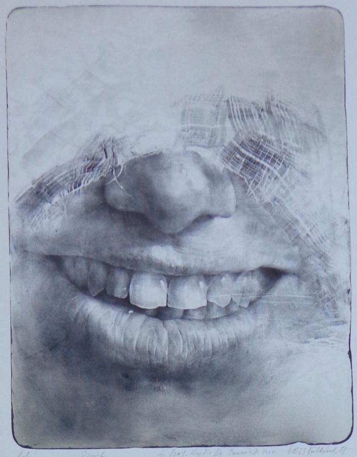 OLDRICH KULHANEK / SMILE / KLEURLITHO / 71x51cm / SIG, Antiek en Kunst, Kunst | Litho's en Zeefdrukken, Ophalen of Verzenden