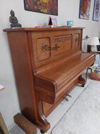 Buffetpiano Hermann Lange, Muziek en Instrumenten, Ophalen, Gebruikt, Bruin, Piano