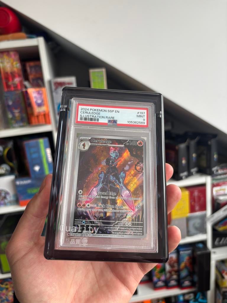 Vitrine magnétique en acrylique acrylique avec  Psa/Cgc, Enlèvement ou Envoi, Comme neuf