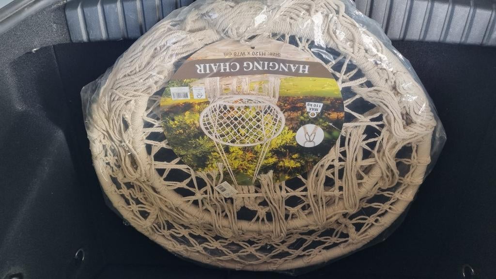 Fauteuil suspendu 110 kg, Maison & Meubles, Enlèvement ou Envoi