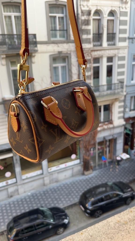 Sac à main Speedy nano, Enlèvement ou Envoi, Neuf, Brun, Sac à main