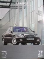 Mercedes Brabus S Klasse 2002 Brochure, Boeken, Ophalen of Verzenden, Mercedes
