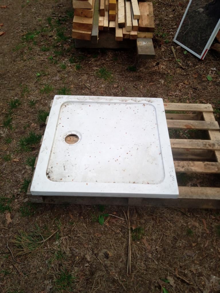 Douchebak, Ophalen, Gebruikt, Douche