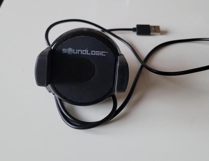 SoundLogic draadloze oplader als nieuw, Telecommunicatie, Mobiele telefoons | Telefoon-opladers, Zo goed als nieuw, Ophalen