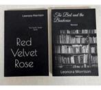 Leonora Morrison 2 + HANDTEKENING red velvet rose bed SIGNED, Verzamelen, Muziek, Artiesten en Beroemdheden, Ophalen of Verzenden