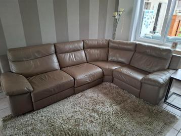 Lederen hoeksalon, 75 à 100 cm, Quatre personnes ou plus, 150 à 200 cm, Enlèvement