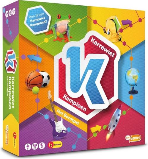 Bordspel Karrewiet Kampioen, Hobby en Vrije tijd, Gezelschapsspellen | Bordspellen, Nieuw, Een of twee spelers, Drie of vier spelers