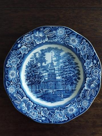 Vintage 'Liberty Blue' Staffordshire Ironstone beschikbaar voor biedingen