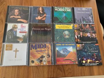 Verzameling muziek CD + muziek DVD apart te koop  verzenden  beschikbaar voor biedingen