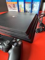 PS4 PRO 1TB + games en controller, Games en Spelcomputers, Spelcomputers | Sony PlayStation 4, Ophalen, Met games, Zo goed als nieuw