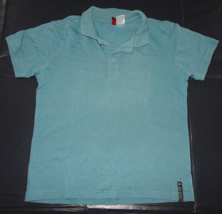 140 10 jaar polo t-shirt korte mouw licht blauw La Redoute, Kinderen en Baby's, Kinderkleding | Maat 140, Gebruikt, Jongen, Shirt of Longsleeve