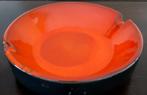 Vintage grote oranje asbak, Ophalen of Verzenden
