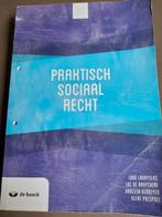 Praktisch Sociaal Recht - De Boeck, Boeken, Ophalen of Verzenden, Gelezen