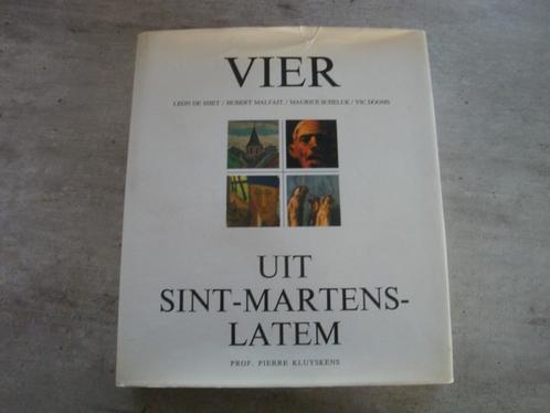 VIER UIT SINT-MARTENS-LATEM, Boeken, Kunst en Cultuur | Beeldend, Gelezen, Ophalen of Verzenden
