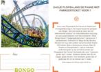 2 tickets plopsaland De Panne + parking (Bongo), Tickets en Kaartjes, Twee personen, Ticket of Toegangskaart