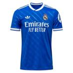 Real Madrid 2025/2026 derde shirt blauw, Sport en Fitness, Voetbal, Verzenden, Nieuw, Shirt