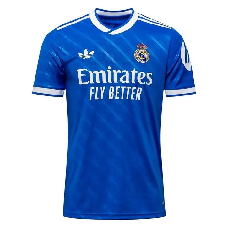 Real Madrid 2025/2026 derde shirt blauw, Sport en Fitness, Voetbal, Nieuw, Shirt, Verzenden