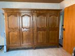 Massief eiken kleerkast, Huis en Inrichting, Ophalen, Gebruikt, 200 cm of meer, Eikenhout