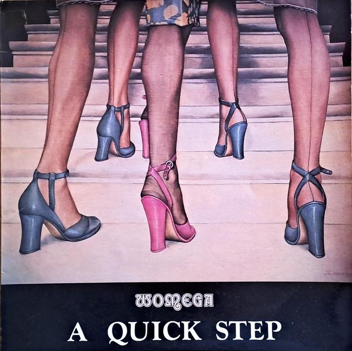 WOMEGA – A QUICK STEP ( LP 1975 Prog/Rock Belpop RARE !! ), Cd's en Dvd's, Vinyl | Rock, Ophalen of Verzenden